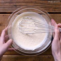 作り方 卵なしホットケーキミックス蒸しパン