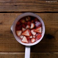 作り方 レモンなしイチゴジャム