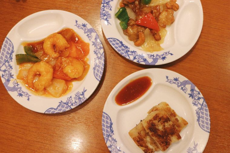 バーミヤンの台湾フェアの小皿料理