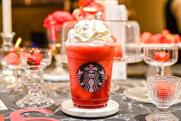 フラペチーノのアップ