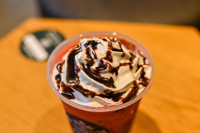 ホイップクリームのアップ