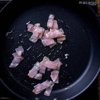 【作り方】キャベツとベーコンのバターしょうゆパスタ