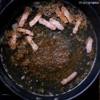 作り方 キャベツとベーコンの和風だしパスタ