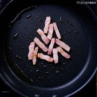 作り方 キャベツとベーコンの和風だしパスタ