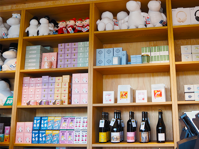 「大阪・関西万博2025」北欧パビリオンの売店