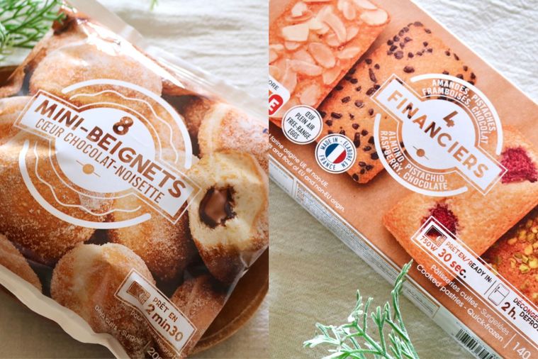 ピカールのミニドーナツノワゼットショコラと4種類のフィナンシェ