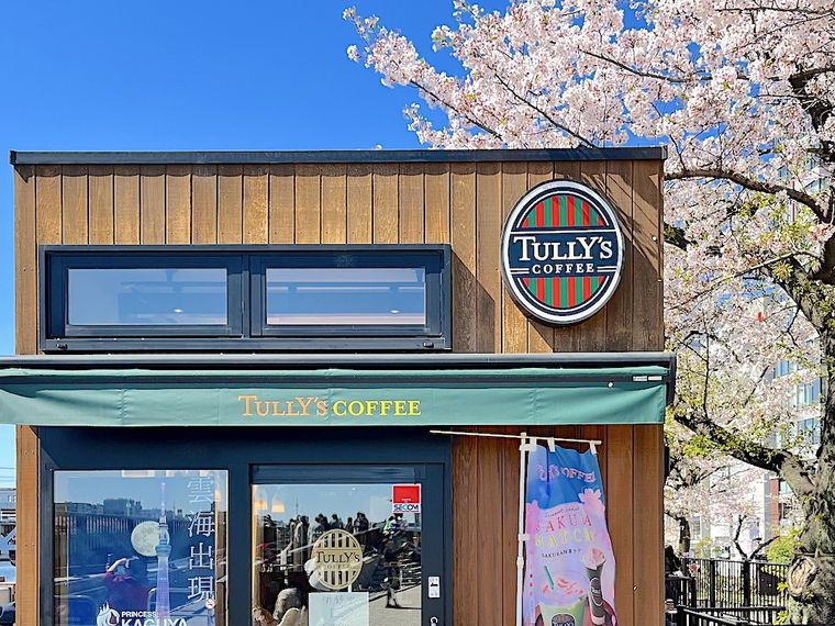 タリーズコーヒーの外観