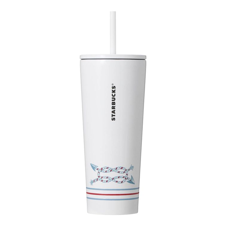 ステンレスコールドカップタンブラーマリンボーダー473ml