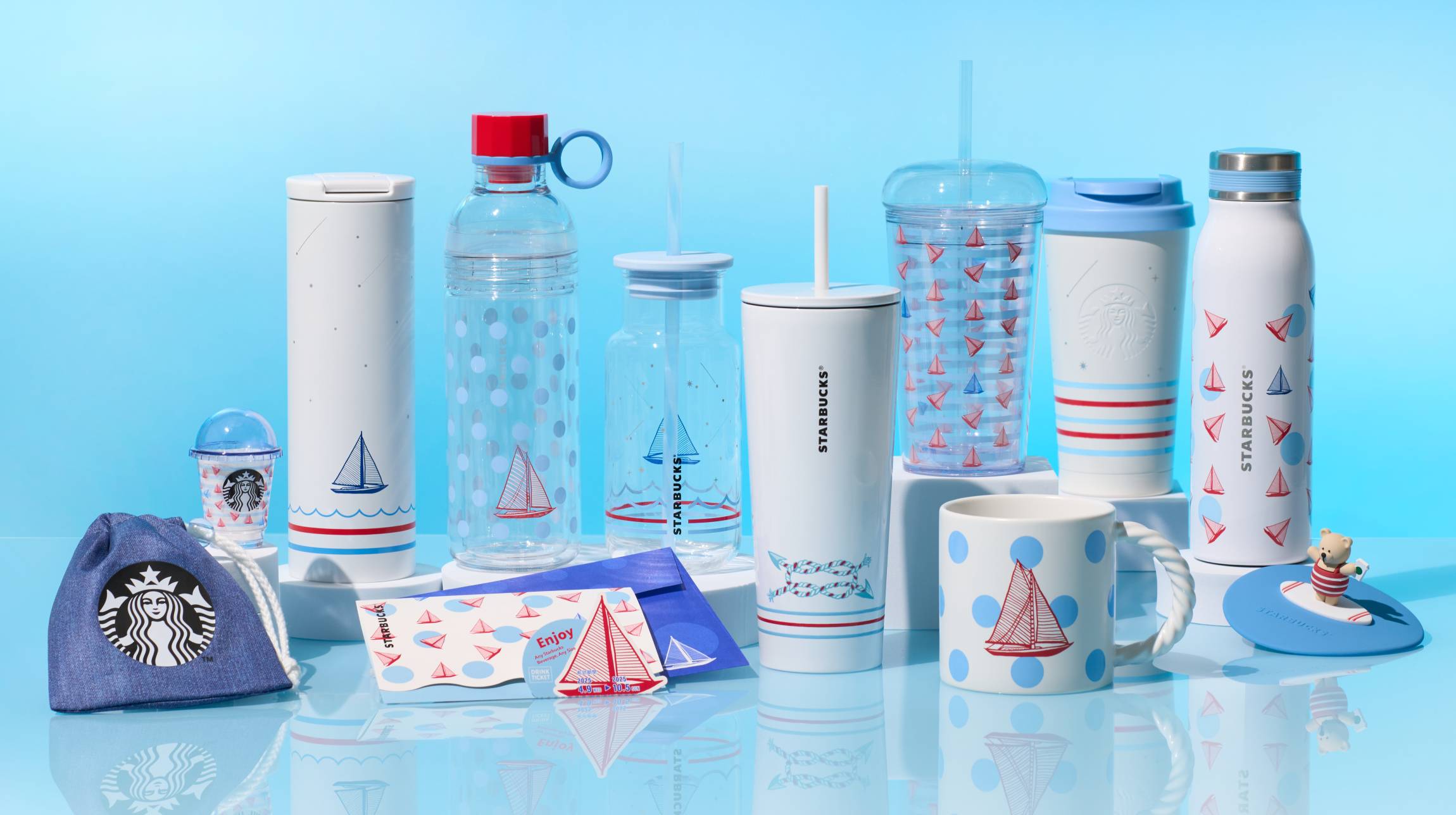スターバックス　2025年 スタバ『2025夏の新作グッズ』大容量のボトルやタンブラーを発売