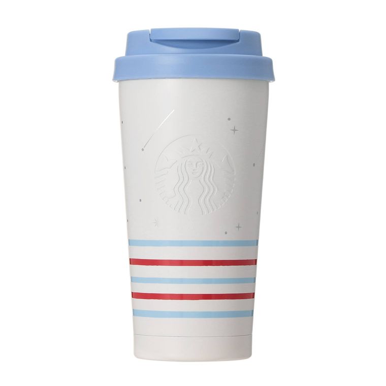ステンレスTOGOロゴタンブラーマリンボーダー473ml