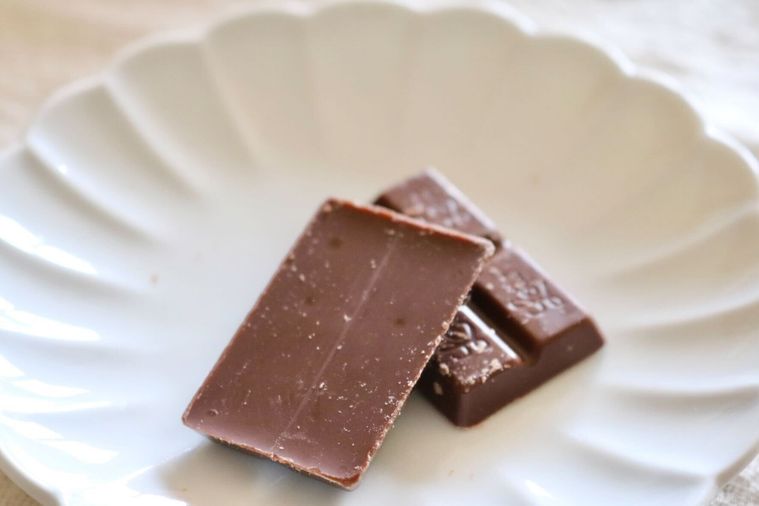 チョコレートの裏