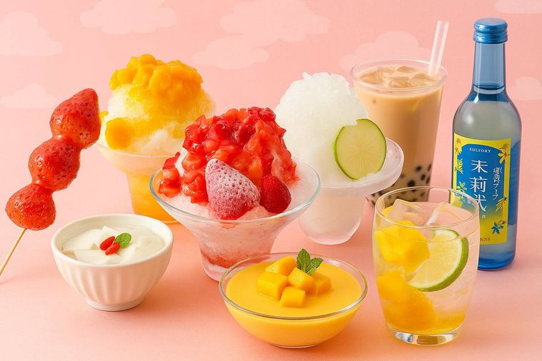 スイーツとドリンクで甘味天国体験