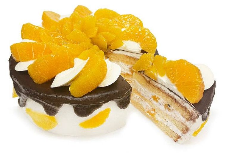 FARM夢咲志産「清見オレンジ」とチョコレートのショートケーキ