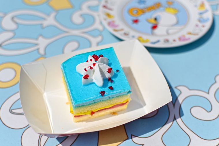ケーキのアップ