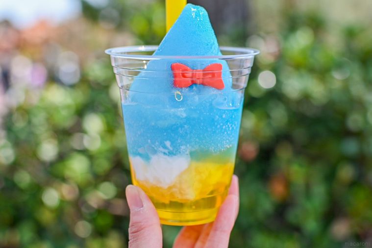 スムージーの中身のアップ