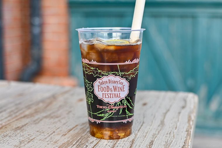 ドリンクのアップ