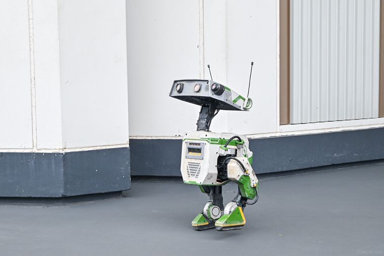 ドロイドのアップ