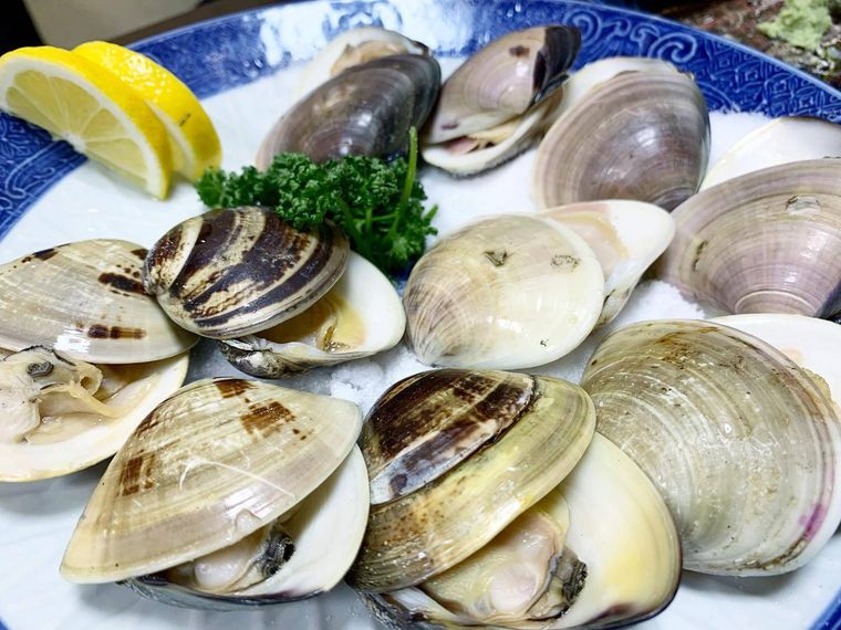 貝料理専門店 はまぐりの料理一例