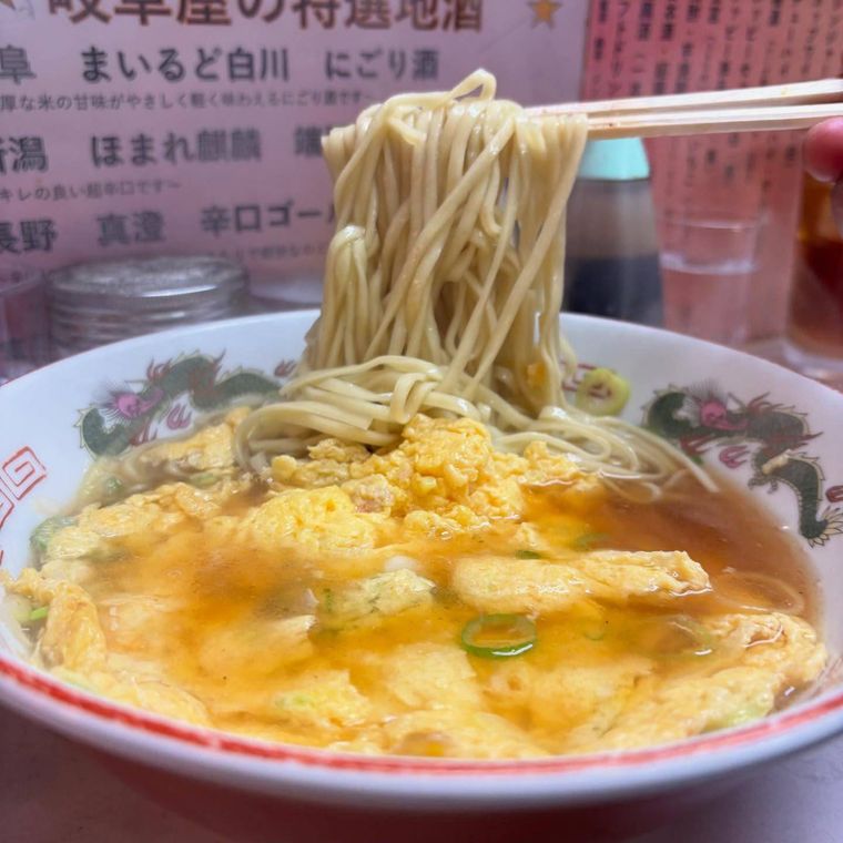 岐阜屋のメニュー一例