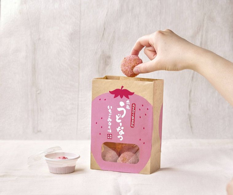 特別仕様のいちごみるくパッケージ