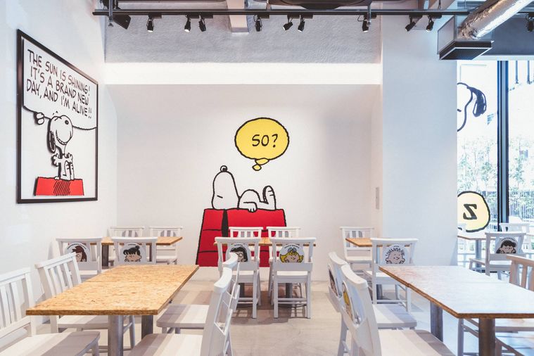 PEANUTS Cafe 店内イメージ