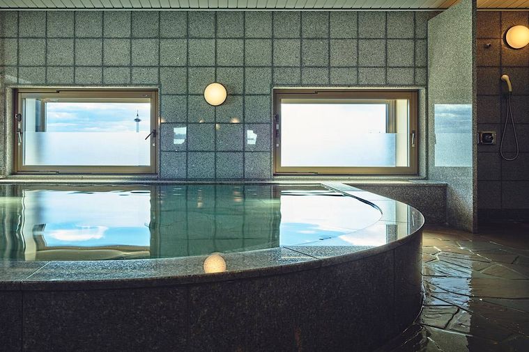 大浴場のアップ