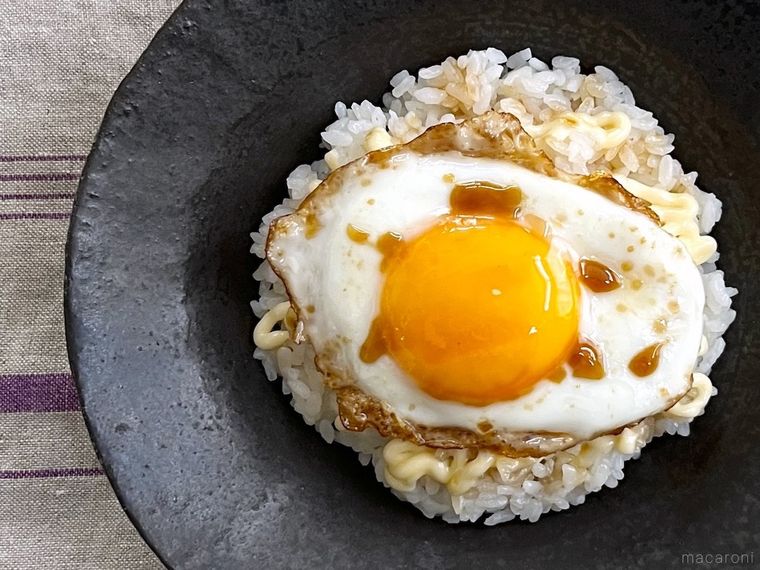 照りマヨ目玉焼き丼