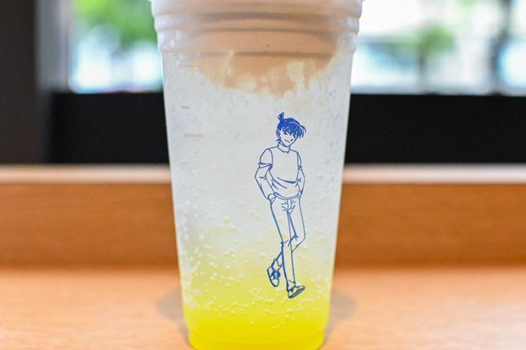 ドリンクのアップ