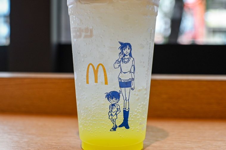 ドリンクのアップ