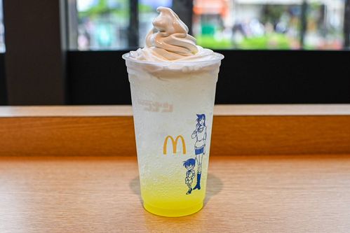 新作マックフロートのコナン限定カップの仕掛けがすべて飲み干すと