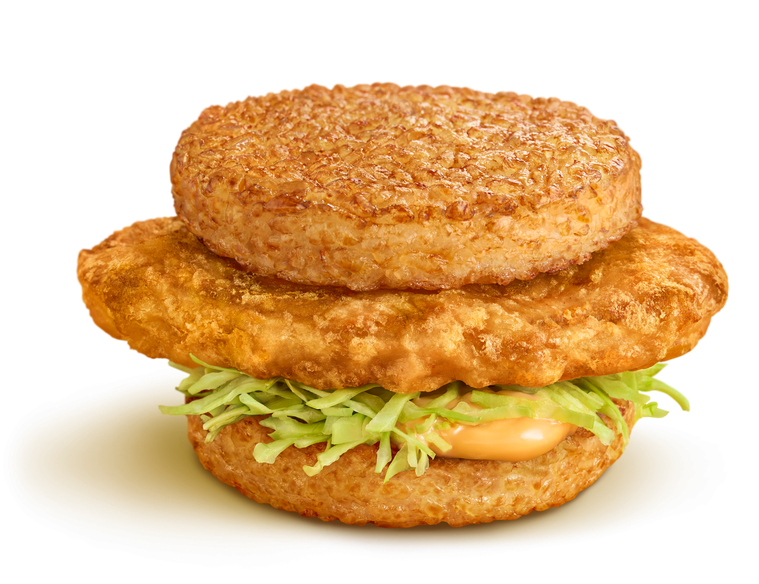 ごはんバーガーのイメージ