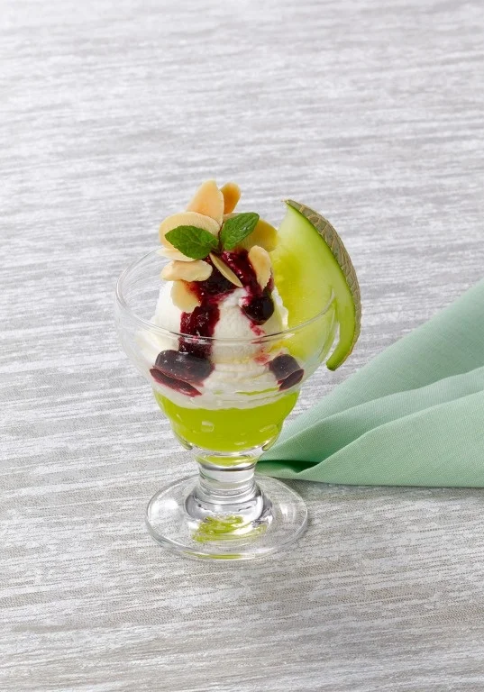 メロンのプチデザート