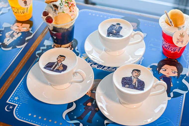 3種のラテアート