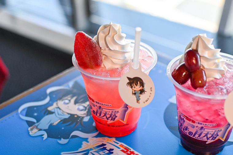 いちごソーダのアップ