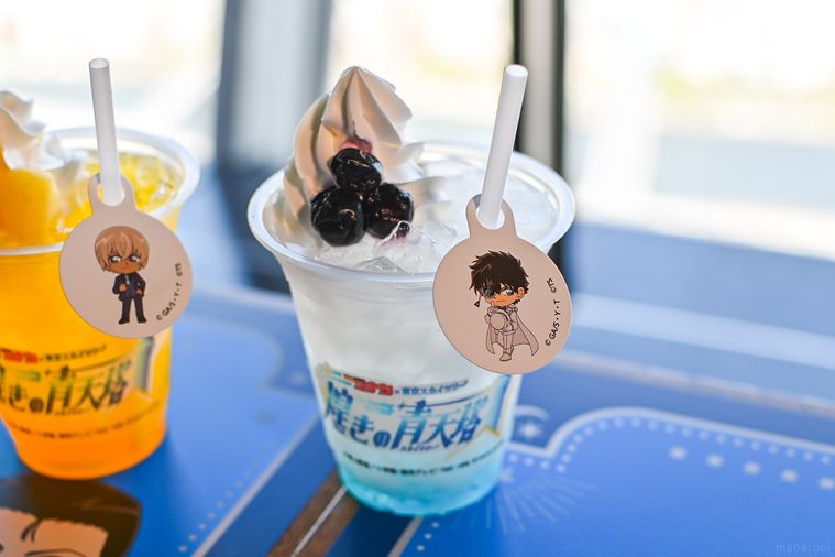 ホワイトドリンクのアップ