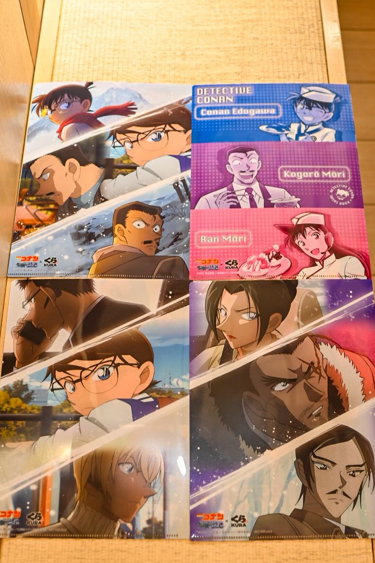 クリアファイルの裏面