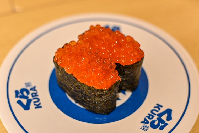 いくらのアップ