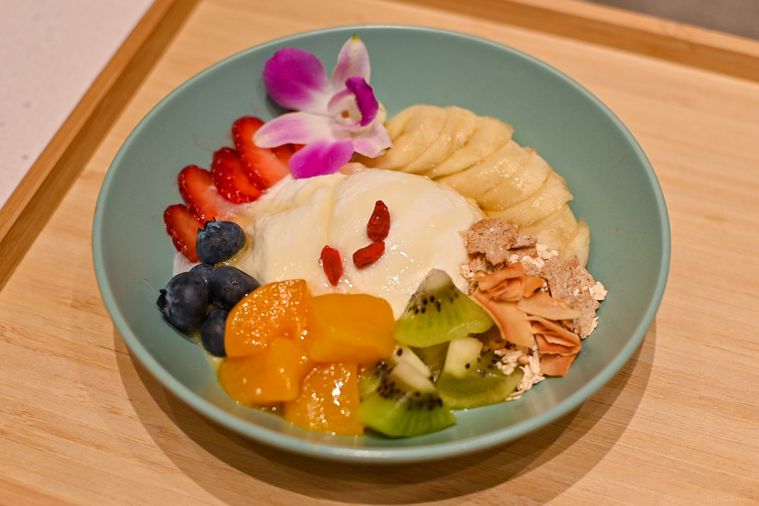 ヨーグルトのアップ