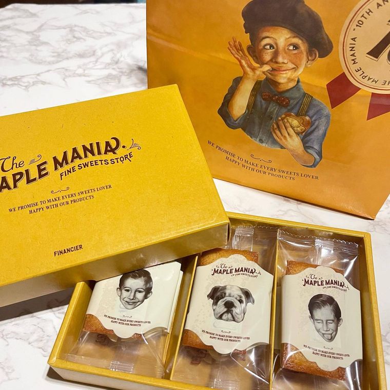 ザ メープルマニアのフィナンシェ