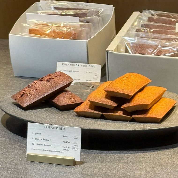 ドルチェ タクボのフィナンシェ