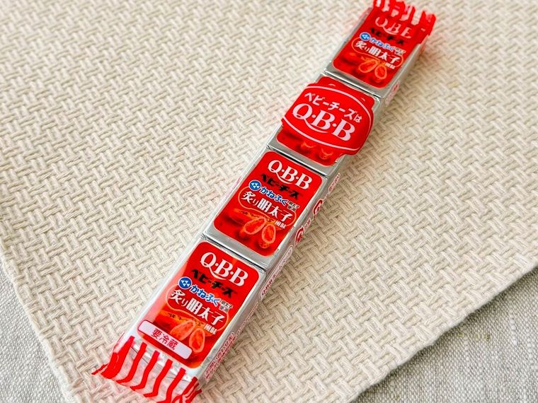 「ベビーチーズ 炙り明太子風味」のパッケージ