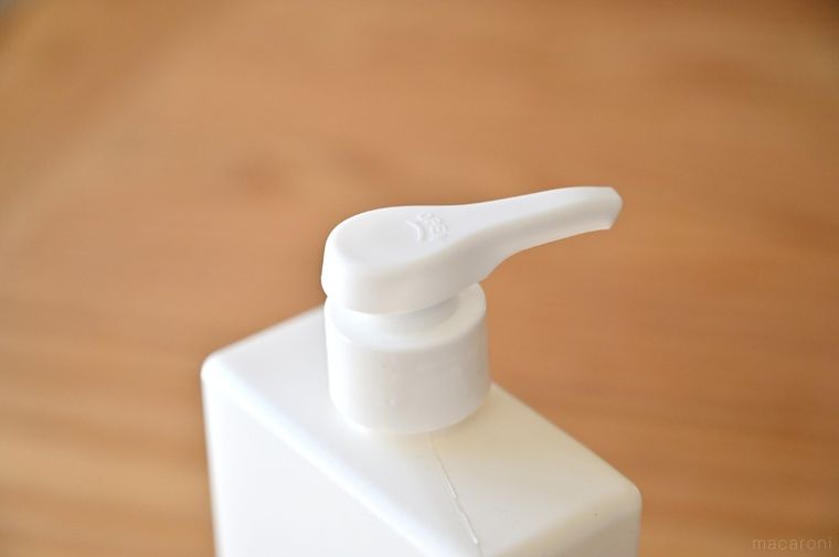 シャンプーボトルのノズル部分