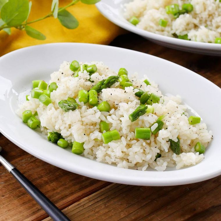 バター香る アスパラごはん