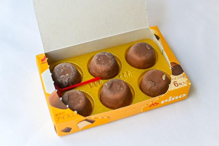 アイスのアップ