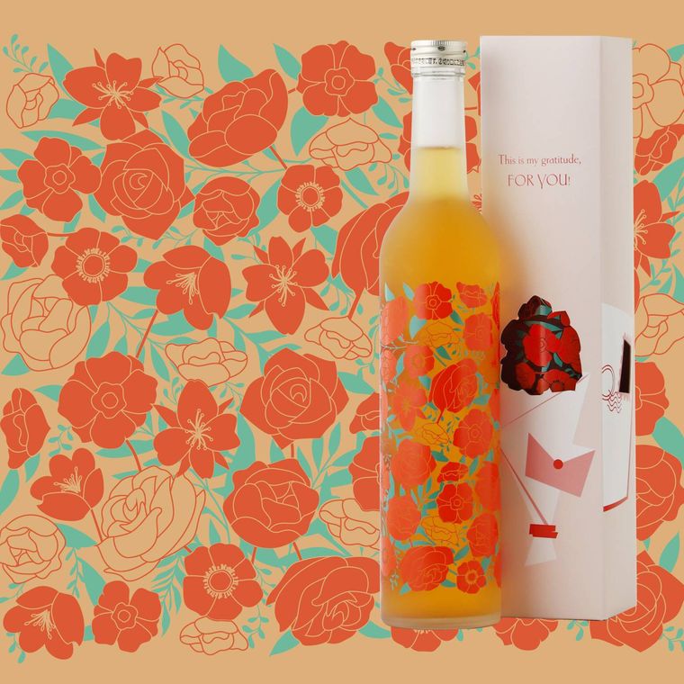 フラワーブーケ 梅酒