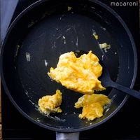 【作り方】キャベツとしめじの卵炒め