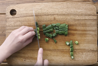 作り方 オクラと豆腐のサラダ