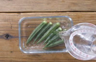 作り方 オクラと豆腐のサラダ