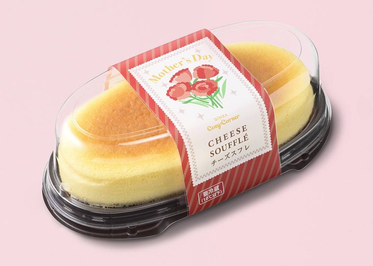 母の日チーズスフレ