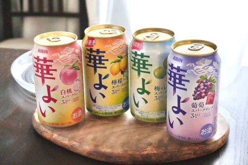 話題の低アルコール缶華よい4種を飲み比べ。その味に果実にかぶりついているかと思った
